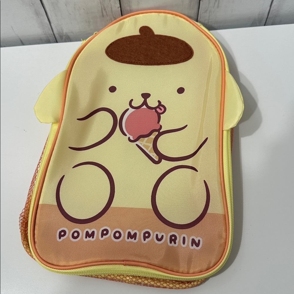 New! Sanrio Pompompurin travel mesh organizer